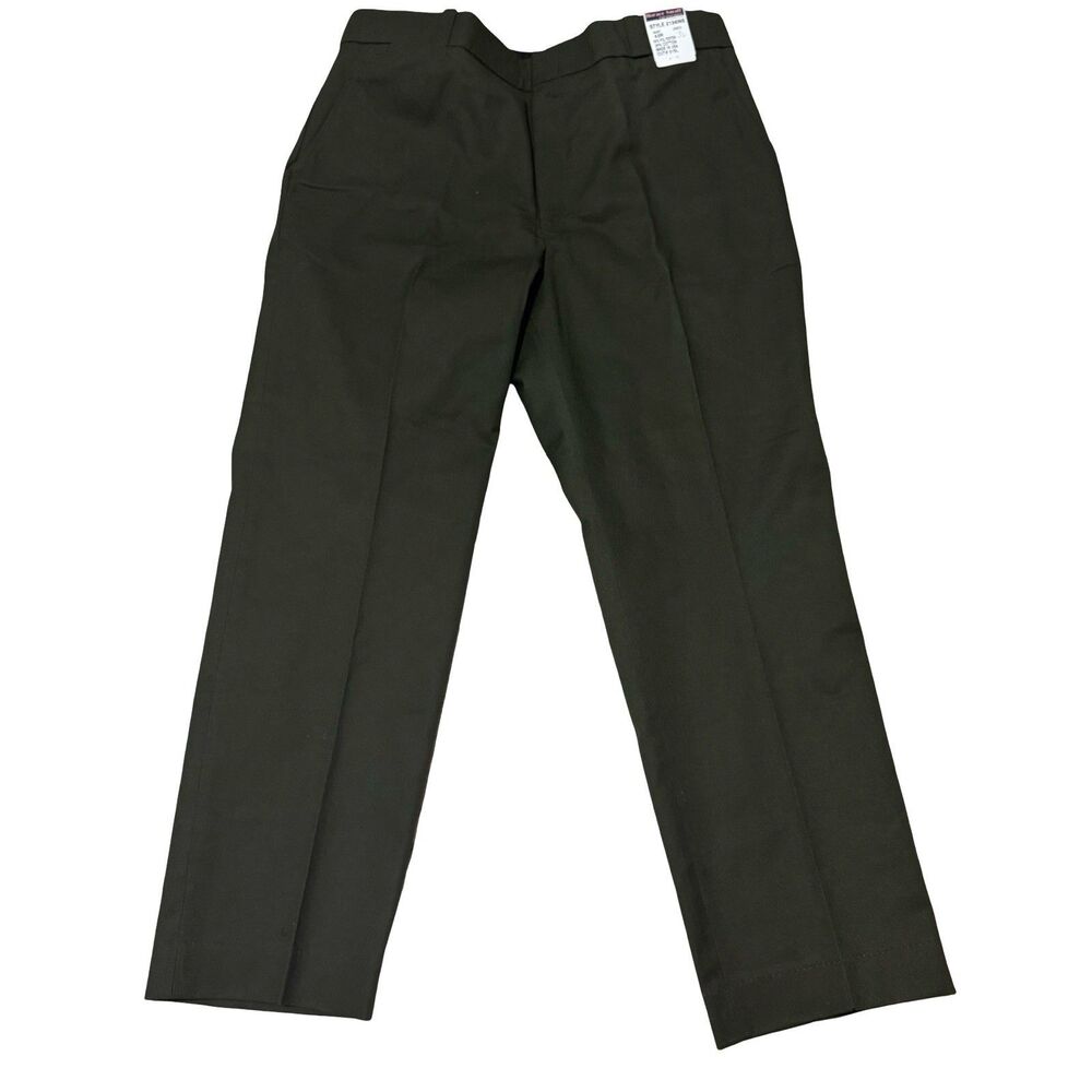 NWT Horace Small Pants Style 2134INS Size 42R UNHEMMED GREEN Made In‎ USA